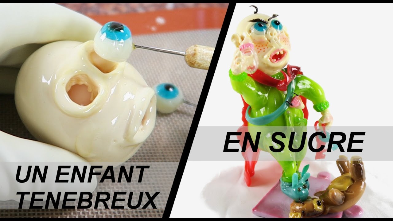 Un enfant ténébreux en sucre- 1Vidéo-1Création