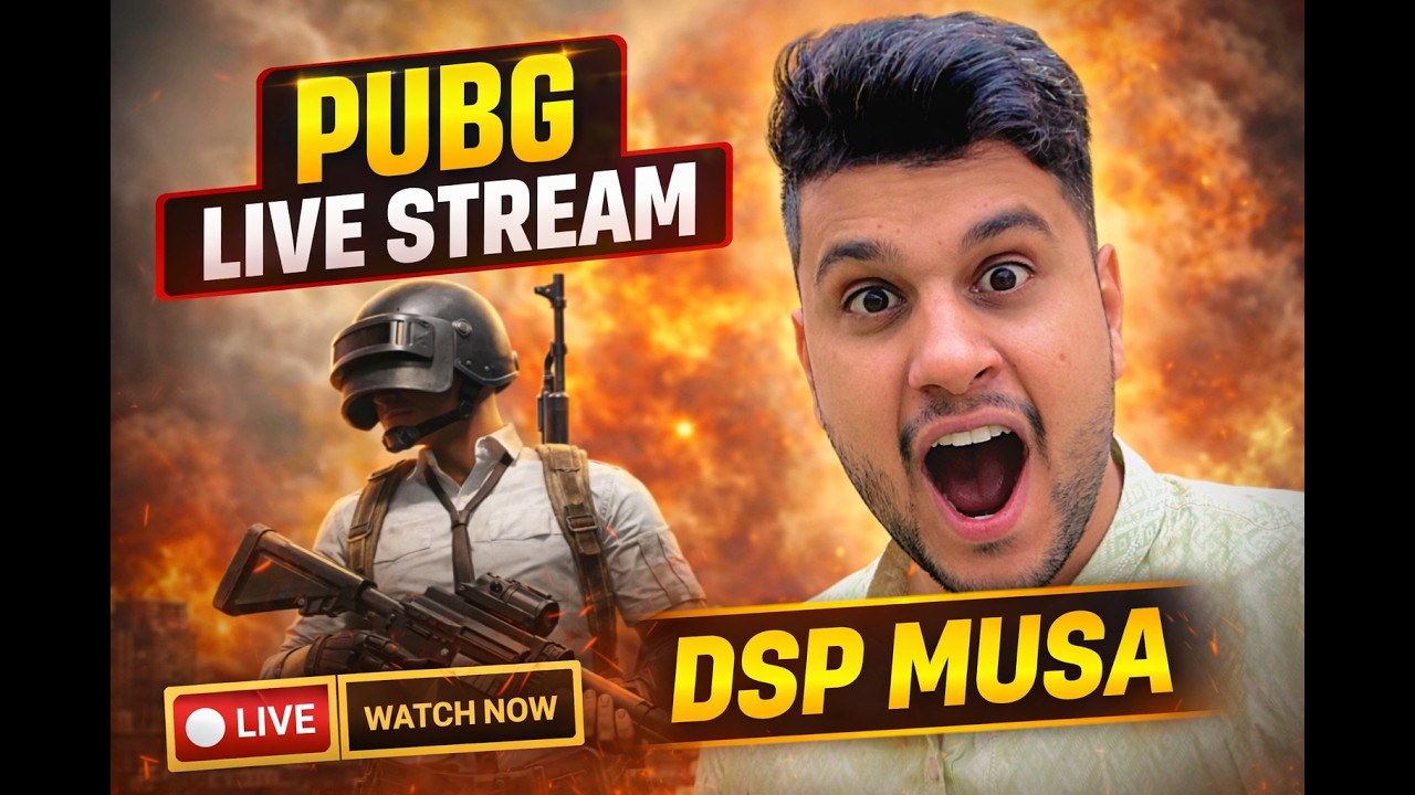 😍PUBG Mobile LIVE Stream😍DSP Musa #pubgmobile #pubg #livestream #bgmi #shorts
