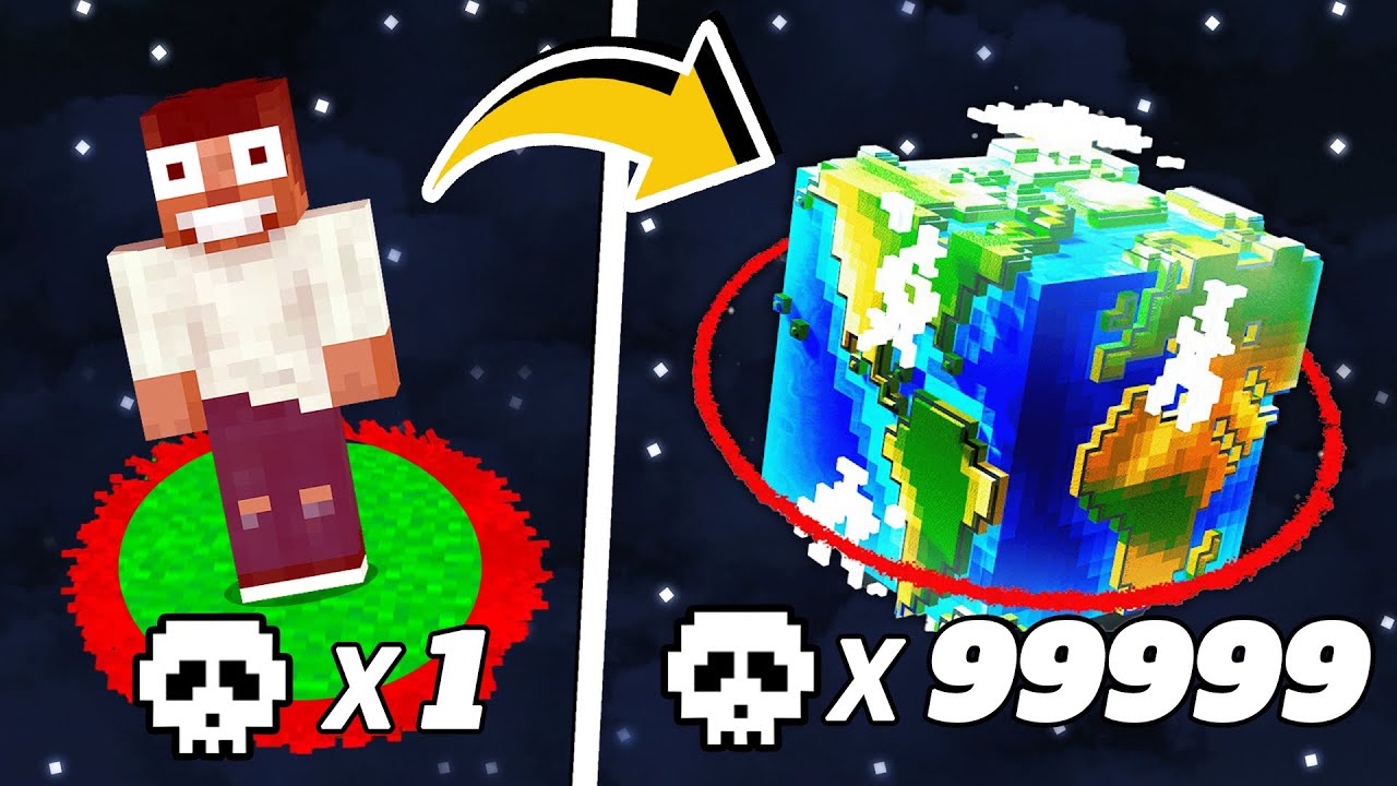 Minecraft, but I Survive 1,000,000 Deaths || Minecraft Mods || Minecraft gameplay