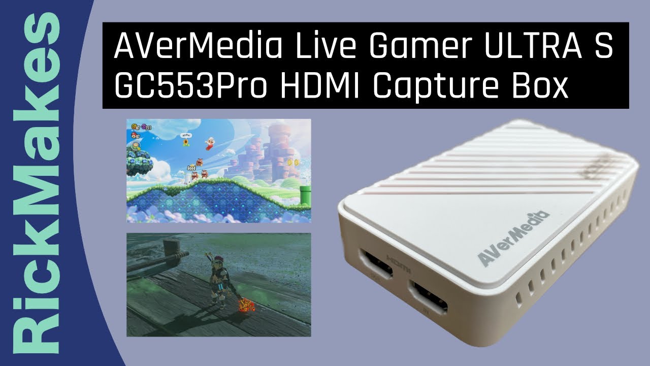 AVerMedia Live Gamer ULTRA S GC553Pro HDMI Capture Box