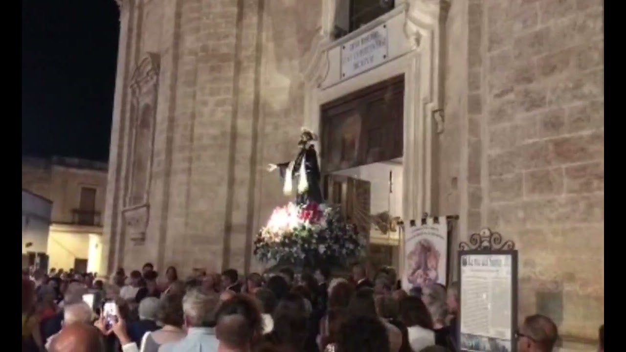 Traslazione statua San Giuseppe da Copertino