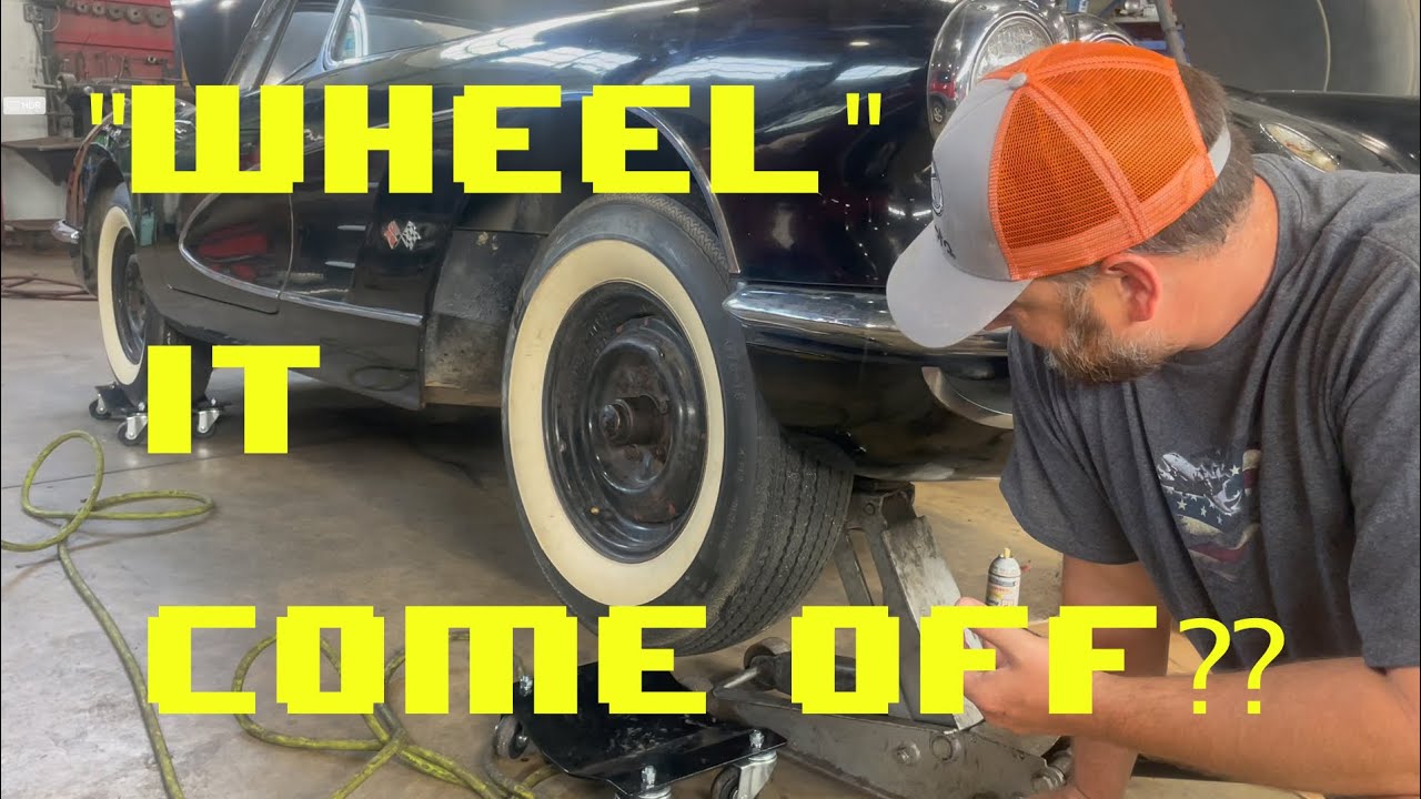 The Barn Find Corvette's Brake Drum Doesn't Want To Go
