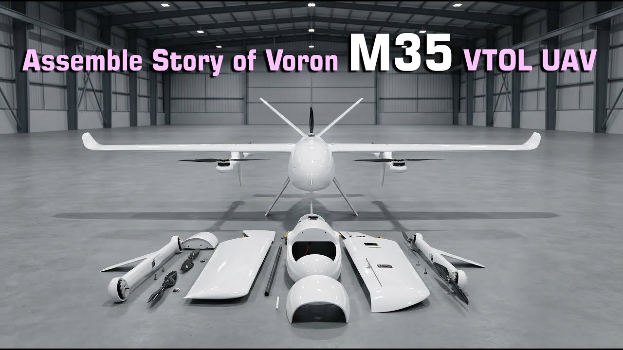 MotioNew | Assemble Story of Voron M35 VTOL UAV