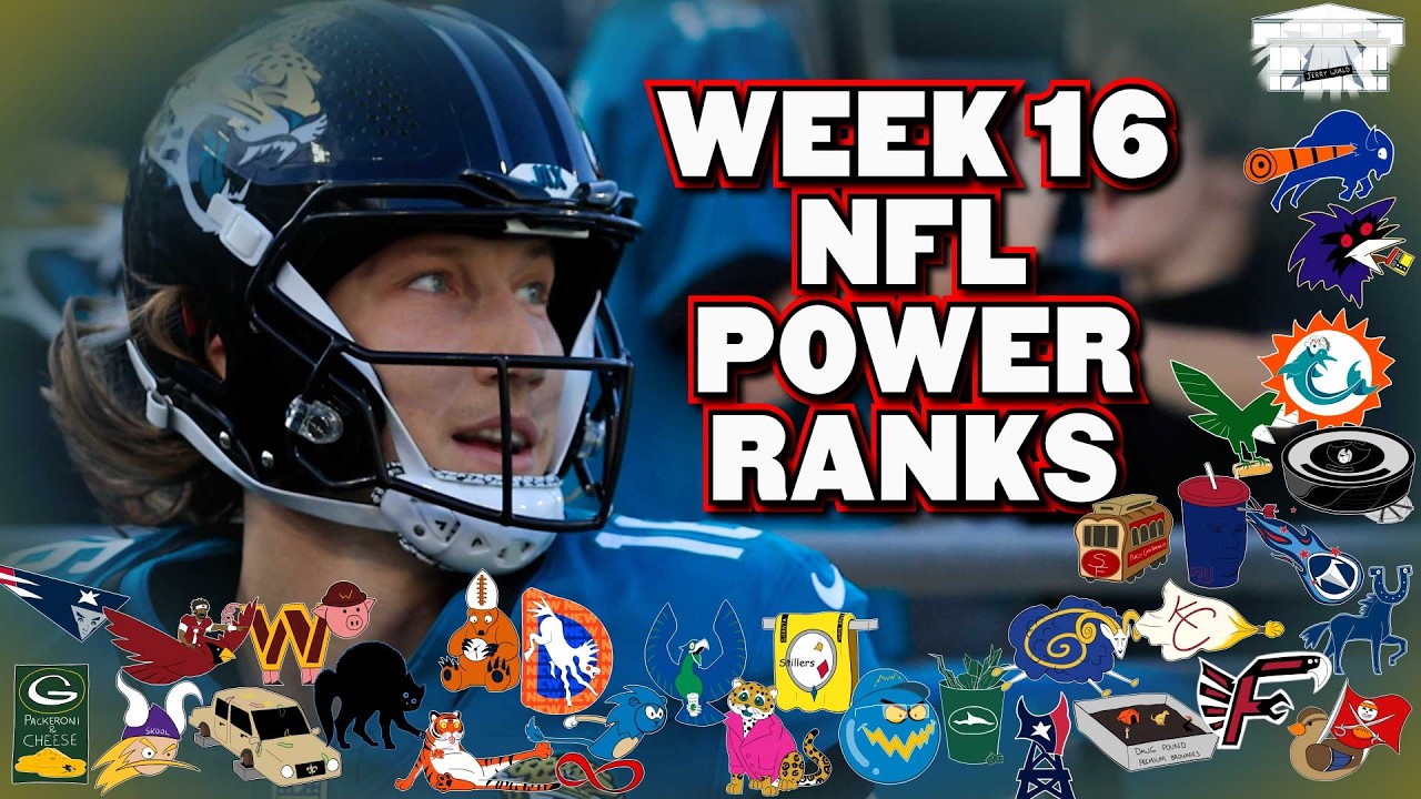 Brutally CURSED NFL Power Rankings: Week 16
