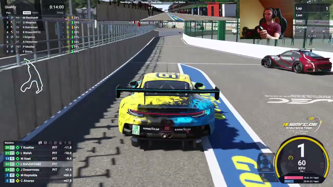 4H Spa Top Split | Rennen 3+4 | SimRC Endurance Team