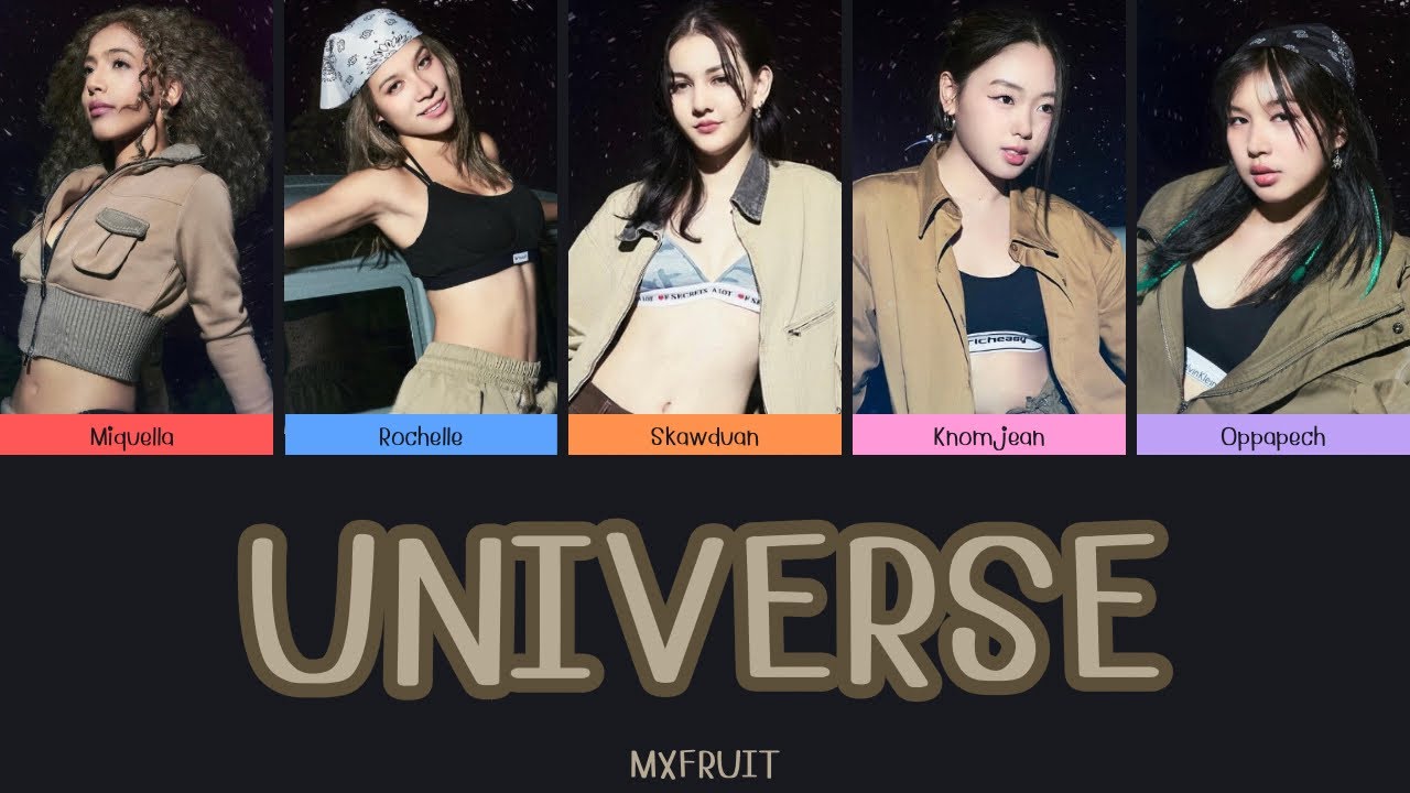 UNIVERSE - MXFRUIT | Color Coded Lyrics