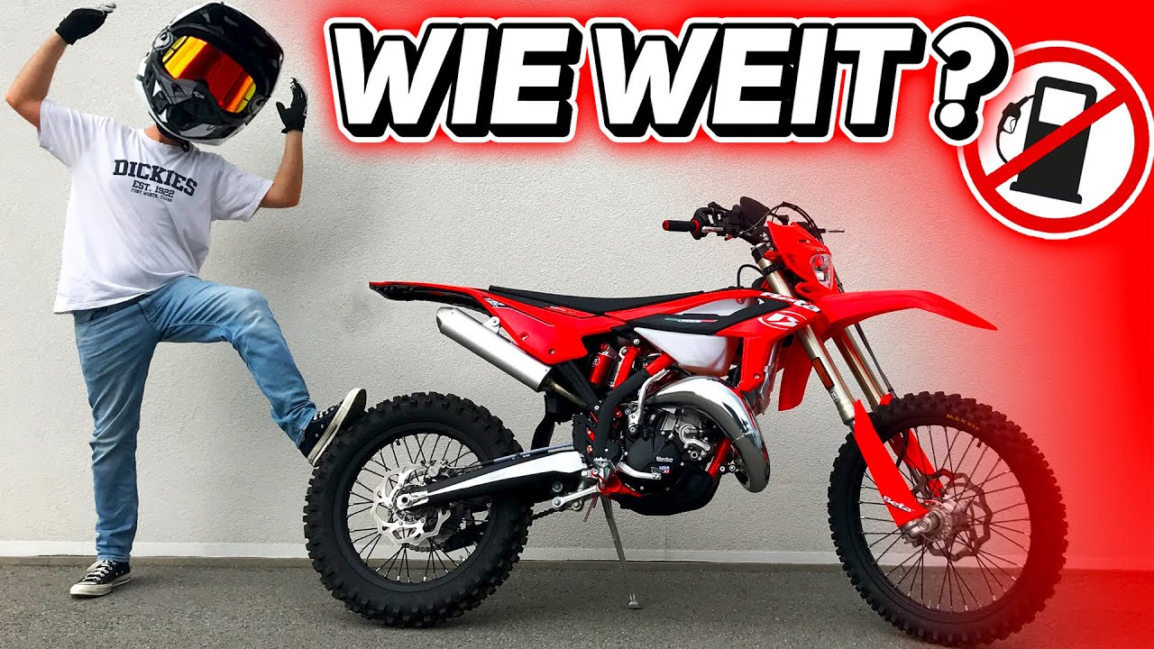 WIE WEIT komme ich mit EINEM TANK? Beta RR 125 2T