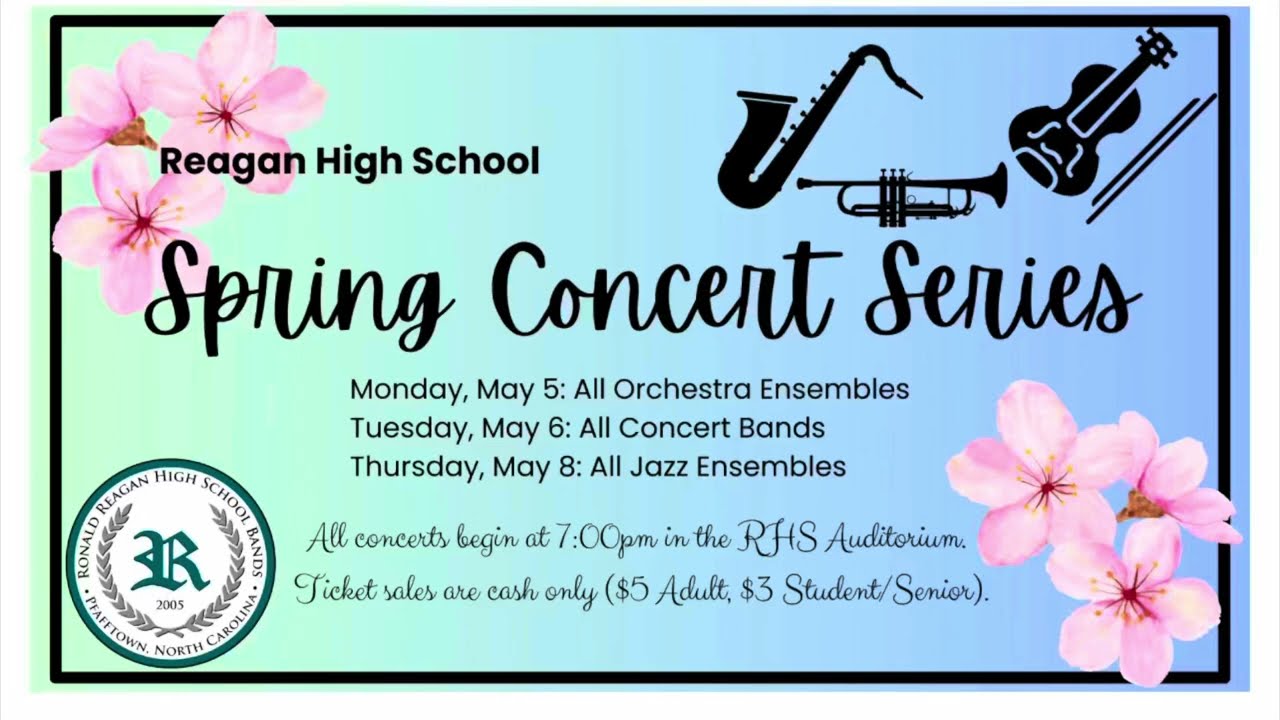 5/6/2025 Reagan (NC) Symphonic Band Spring Concert