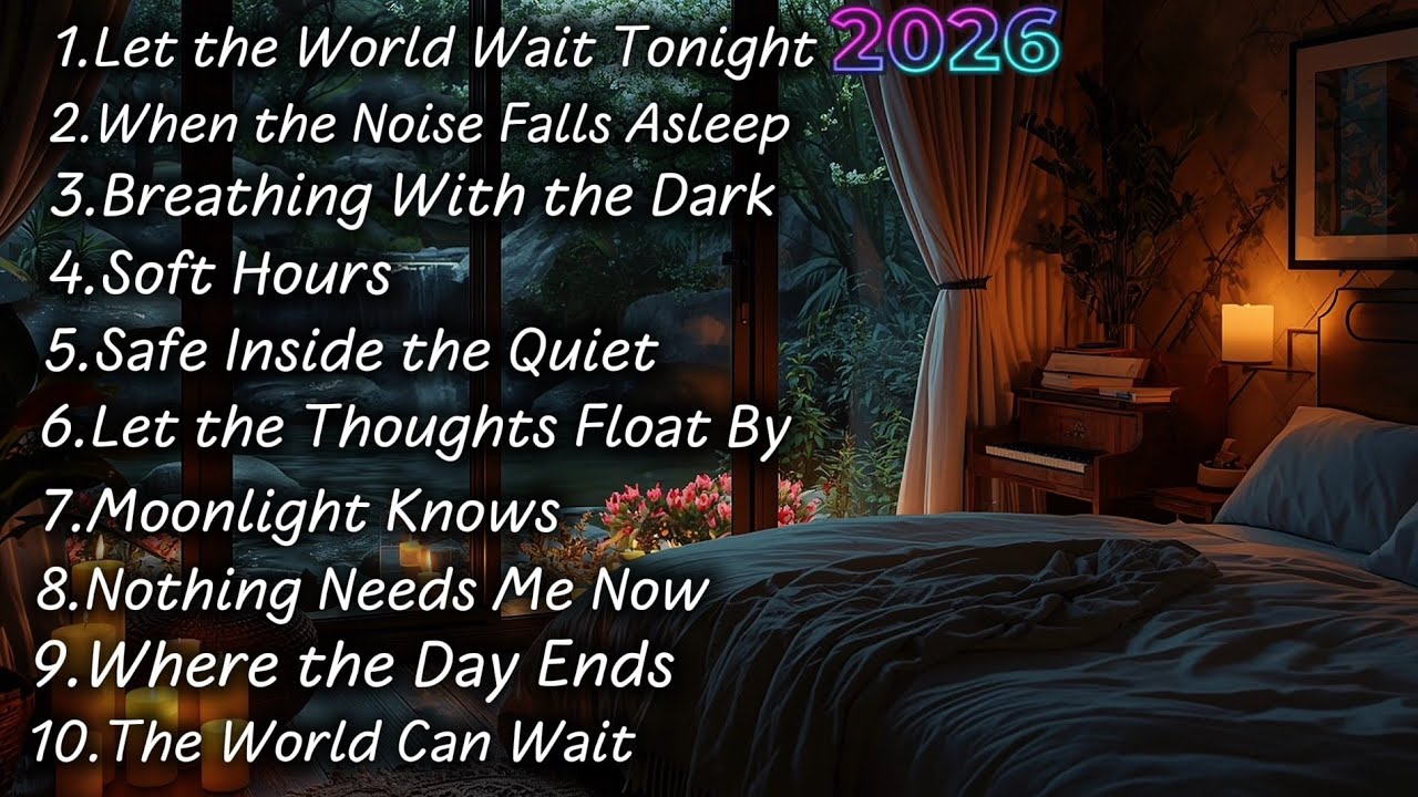 Let the World Wait Tonight 🌙 Deep Sleep Ambient Piano | 🎹 😴 Night Music