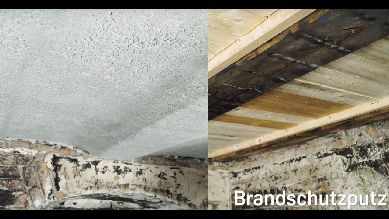 Brandschutz an Holzdecken