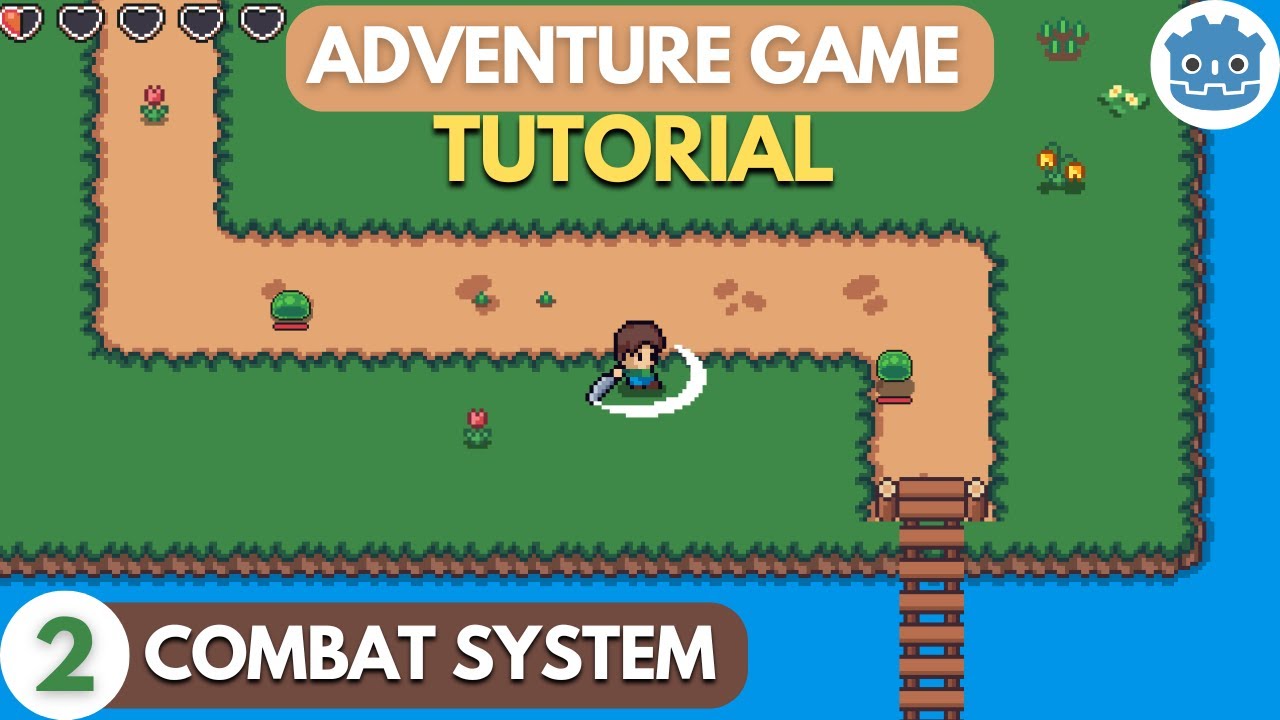 Godot Top-Down Action Game Tutorial - Part 2: Combat System & Attack Hitbox