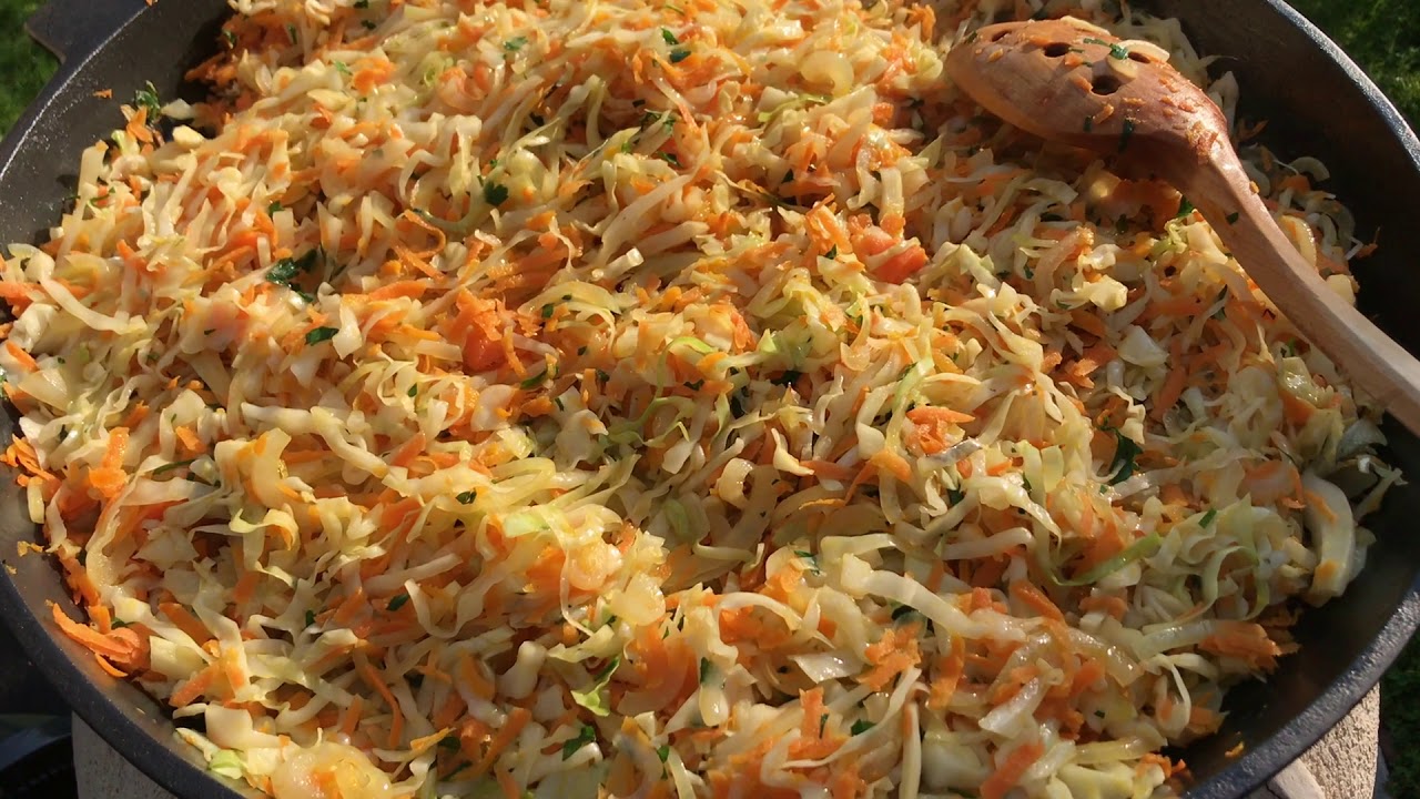 Daržovių ir grybų troškinys žiemai (Salenka)