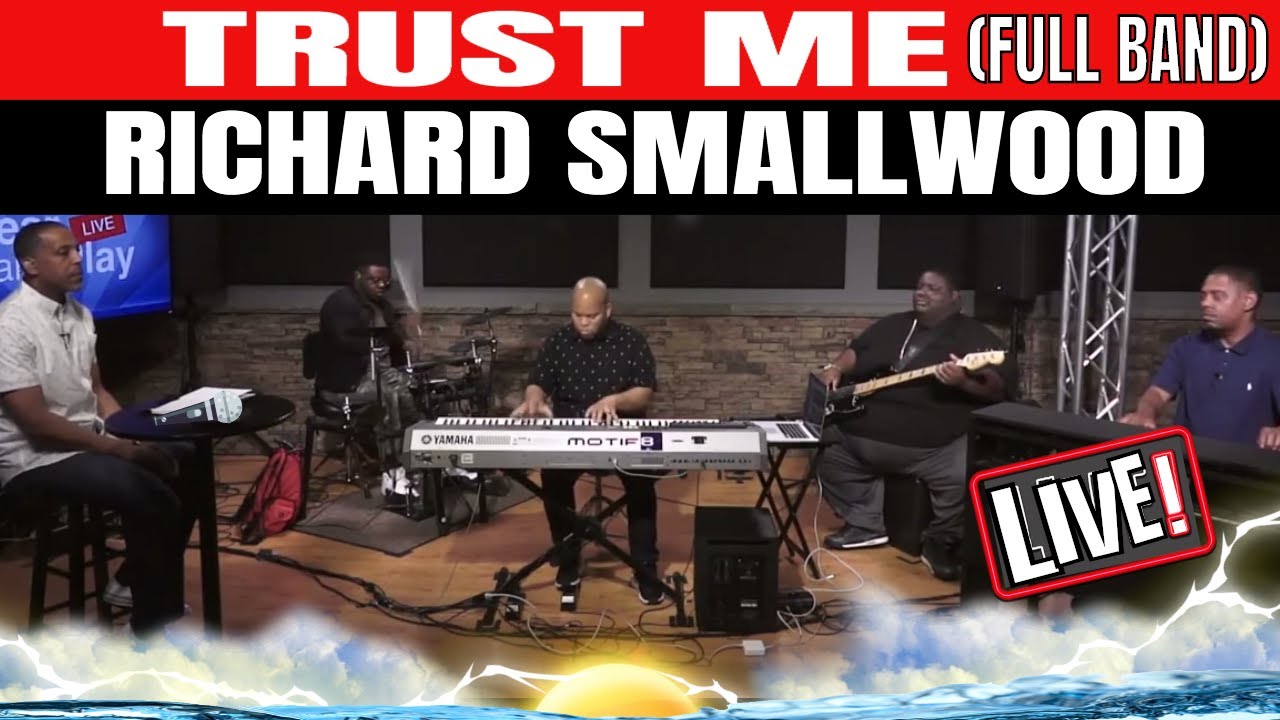David Jackson On Keys Plays Trust Me by Richard Smallwood w/ Soothing Worship Chords!