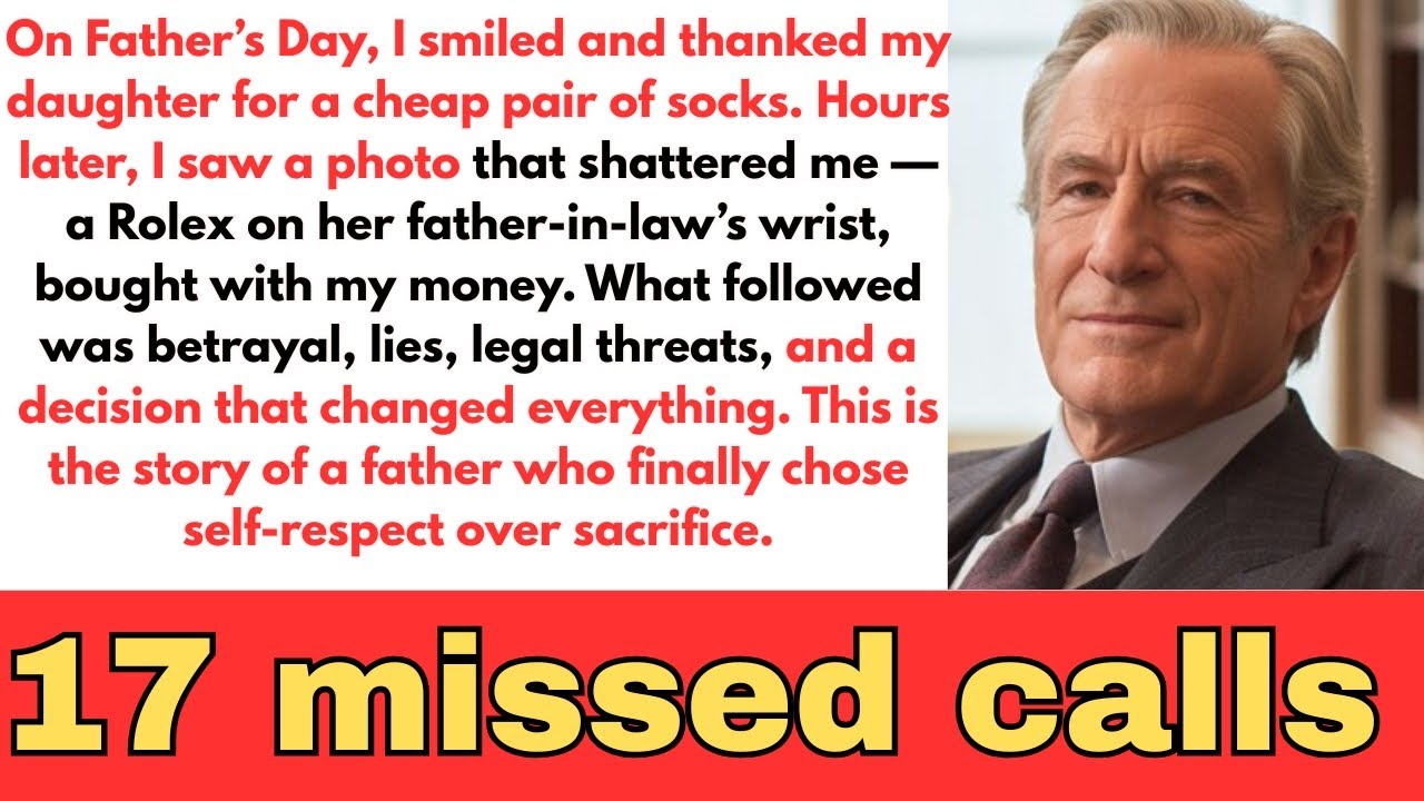 She Bought Her Father-In-Law a Rolex With My Money — Then Gave Me Socks on Father’s Day