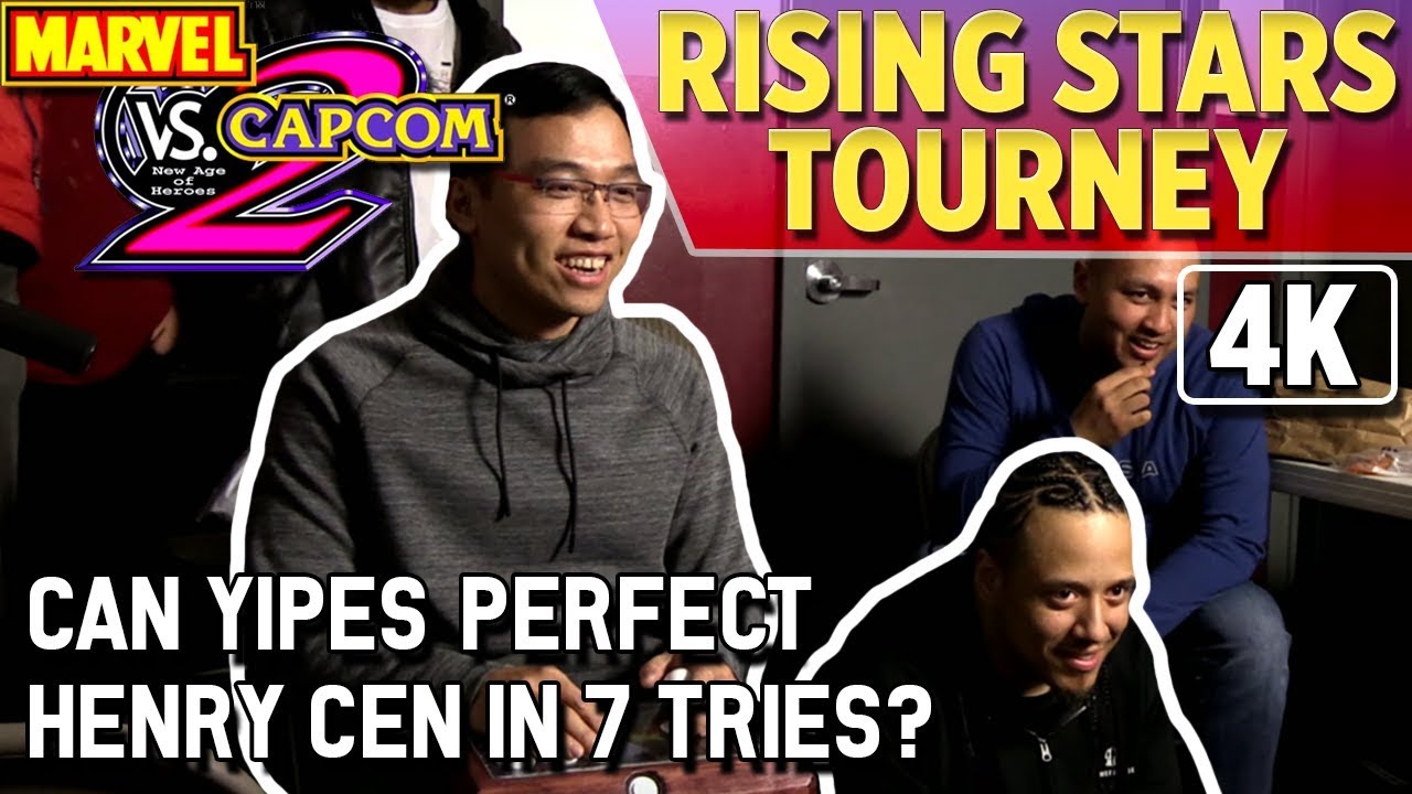MVC2 Rising Stars Tourney - YIPES HAS 7 TRIES TO PERFECT GOLDEN CEN [4K/60fps]