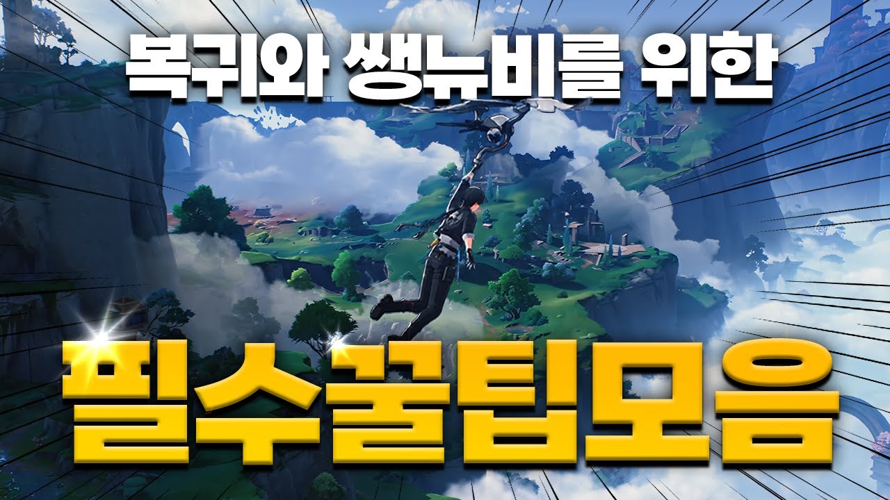 늦게알수록 손해보는 명조 뉴비 개꿀팁모음