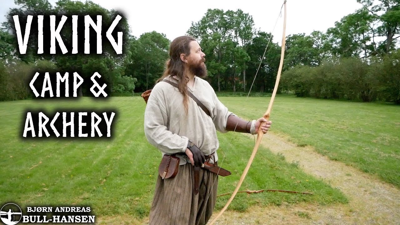Viking Camp and Traditional Archery, Campfire Cooking in Viking Tent