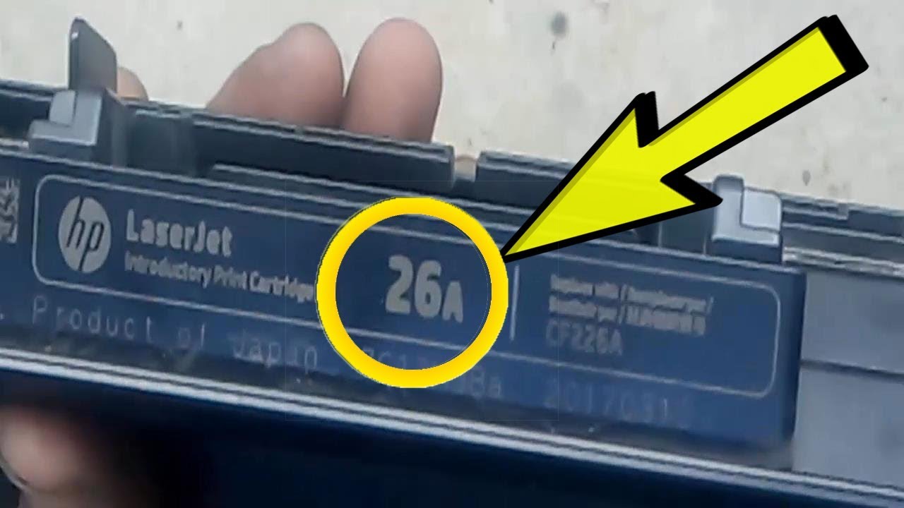 How to refill HP 26A Toner Cartridge ? // HP Laserjet M402/MFP M426 Printer