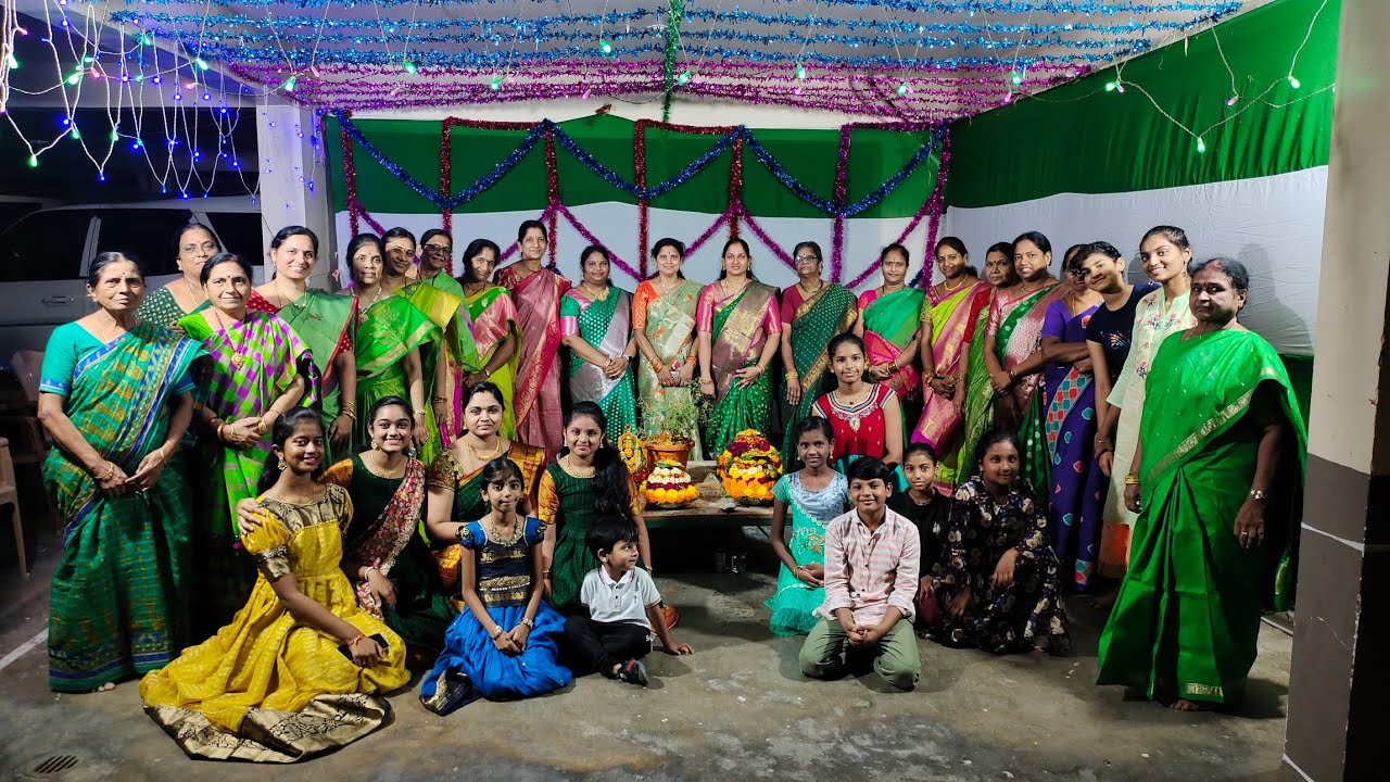 2023 day-7 CRG paradise bathukamma celebrations