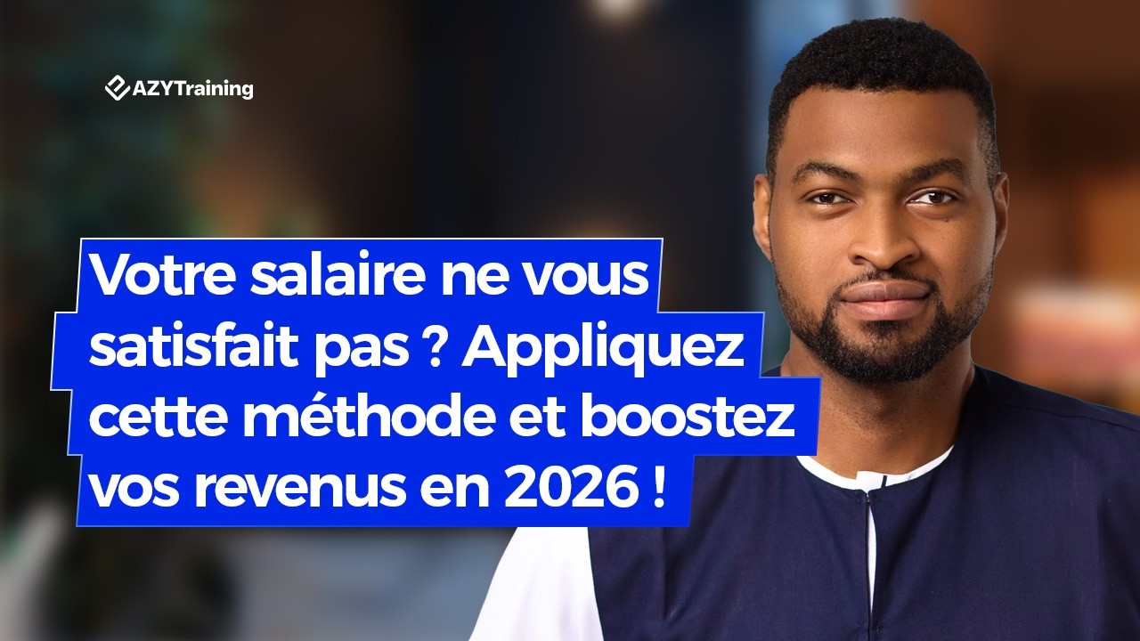 Votre salaire ne vous satisfait pas ? Appliquez cette méthode et boostez vos revenus en 2026 !