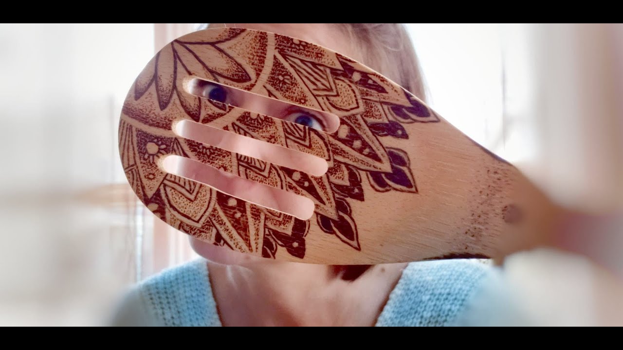 Part 3- Woodburning wooden spoon ~with Gypsie Soul Creations
