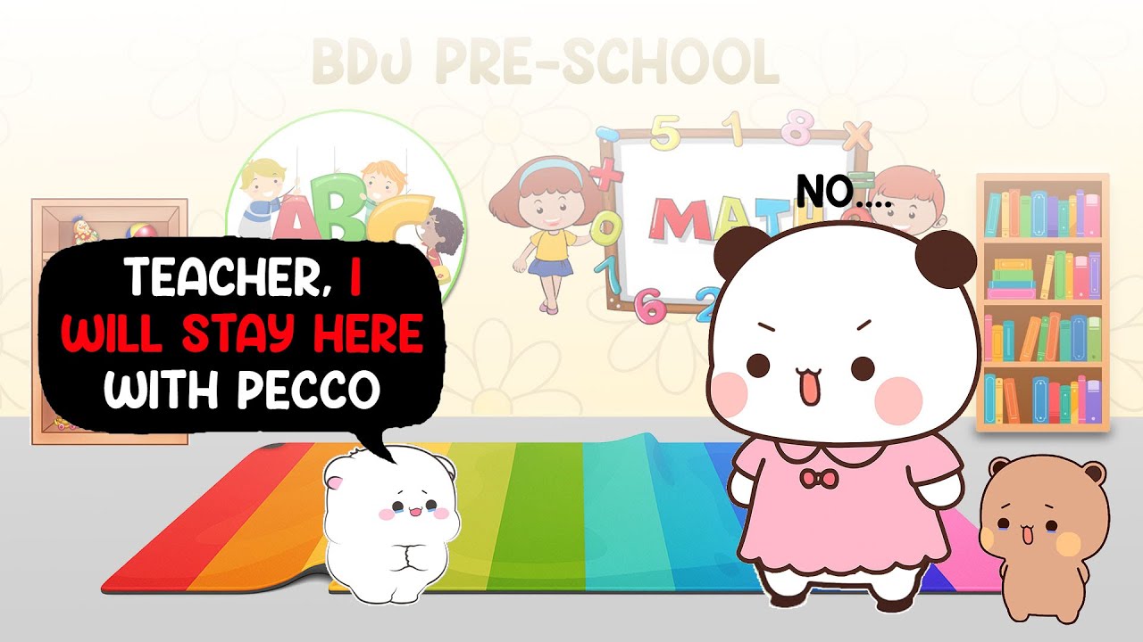 Bella’s Brave Stand 🥹💝: She Won’t Leave Pecco Behind😥❤️! | Bubu Dudu | Peach Goma #BDJ483