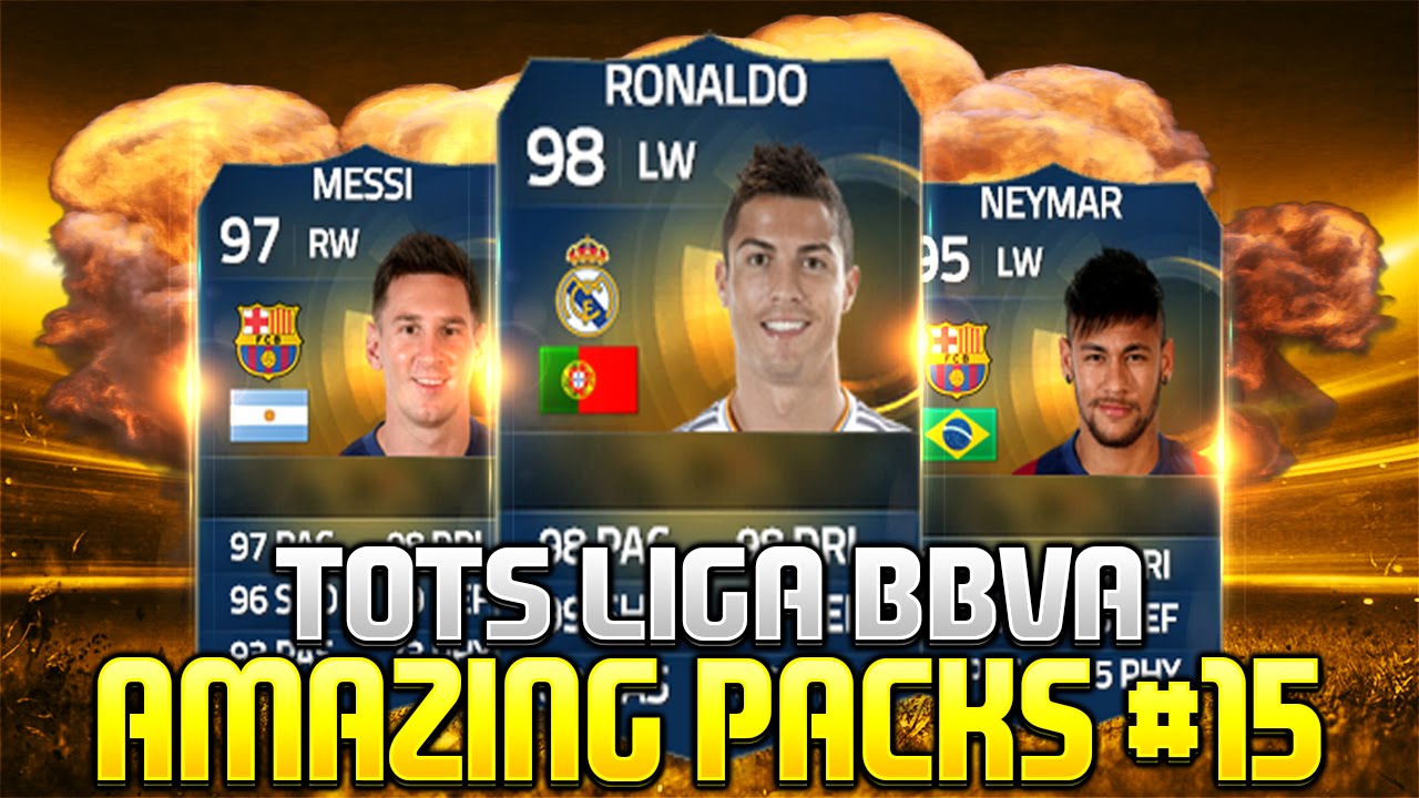 BEST LIGA BBVA TOTS PACKS!