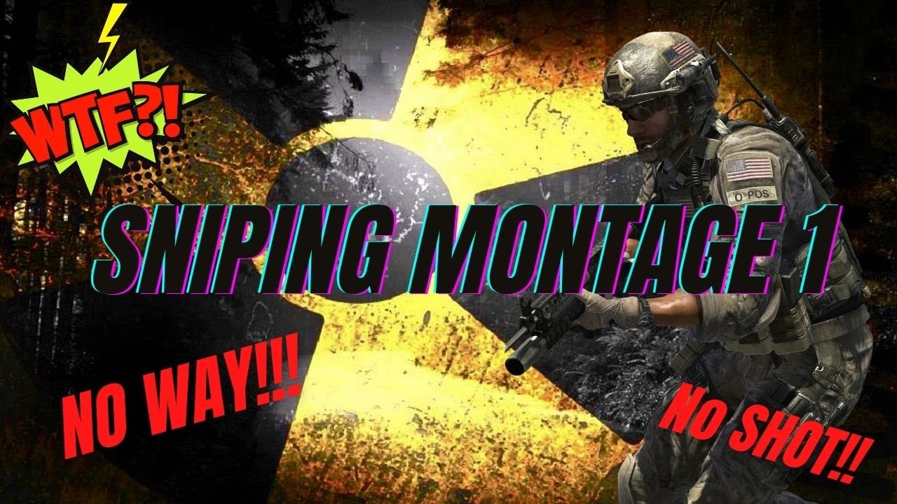 I CAN'T BELIEVE I HIT THAT!! First Sniping Montage for MW2