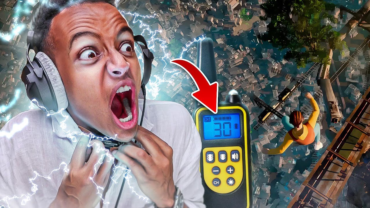 اذا طحت راح تتكهرب⚡️!!جهاز الصاعقة🔥 | Only Up 4