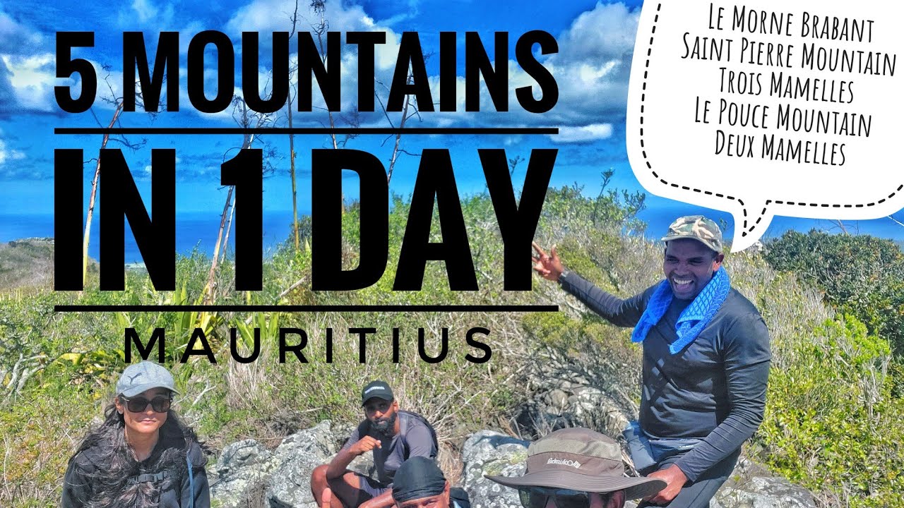 Five Mountains in One Day Mauritius