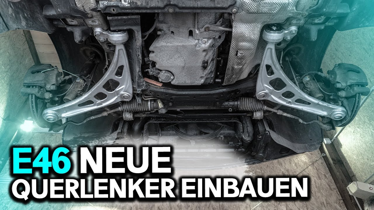 Schnippi sein 😜😂 | BMW E46 Bekommt | NEUE Querlenker Ausbau | Einbauen ...