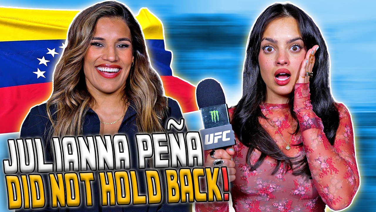 Julianna Pe&ntilde;a GOES OFF on Kayla Harrison & shares her wildest & funniest stories! | UFC 316