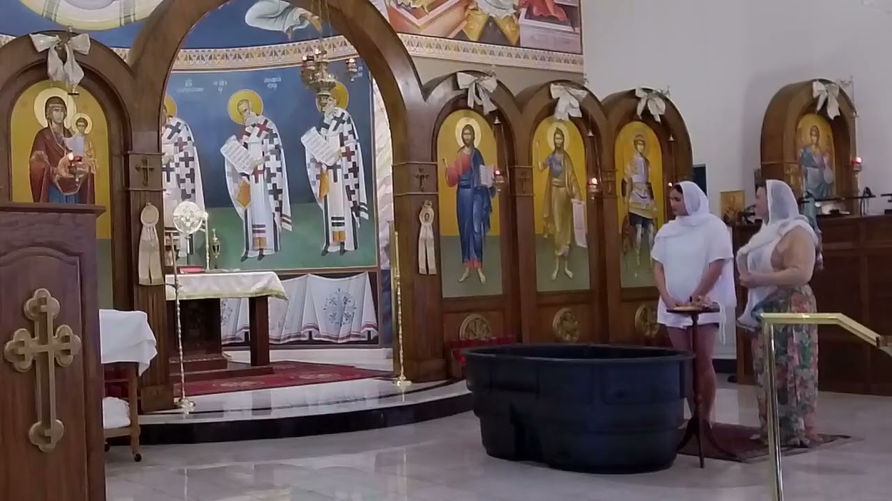 1/3/2026 Sacrament of Holy Baptism of Victoria ☦️Seraphine☦️ James. Welcome Home!