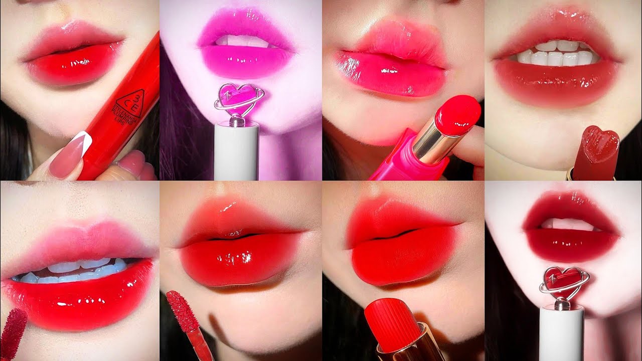 Explore Korean 3D lips and trying new makeup TikTok trend | Makeup Hack #makeup #beauty #hack #yt