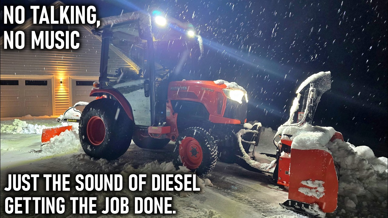 Clearing snow in the right rig is actually enjoyable.