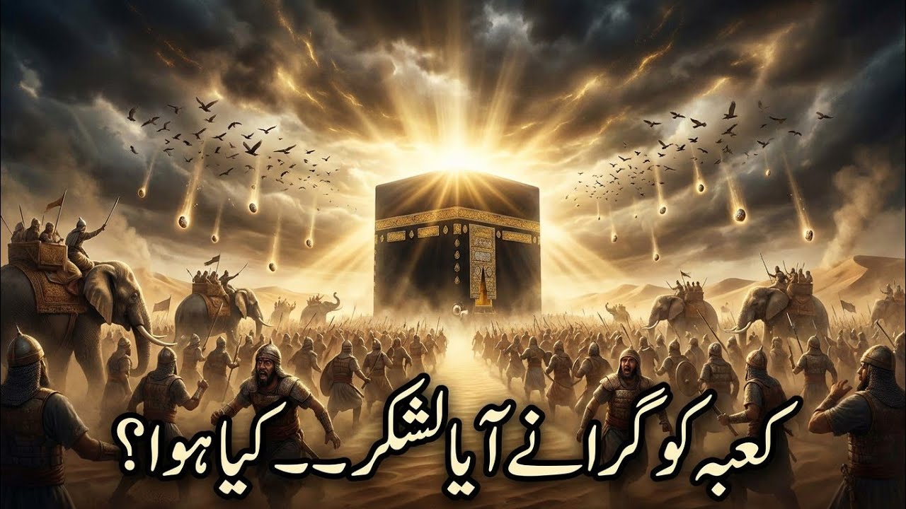 Jab Allah na Kaabah Ki Khud Hafazat Farmai | Abrahah Ka Anjam یمن کا عیسائی حاکم ابرہہ #islamicvideo