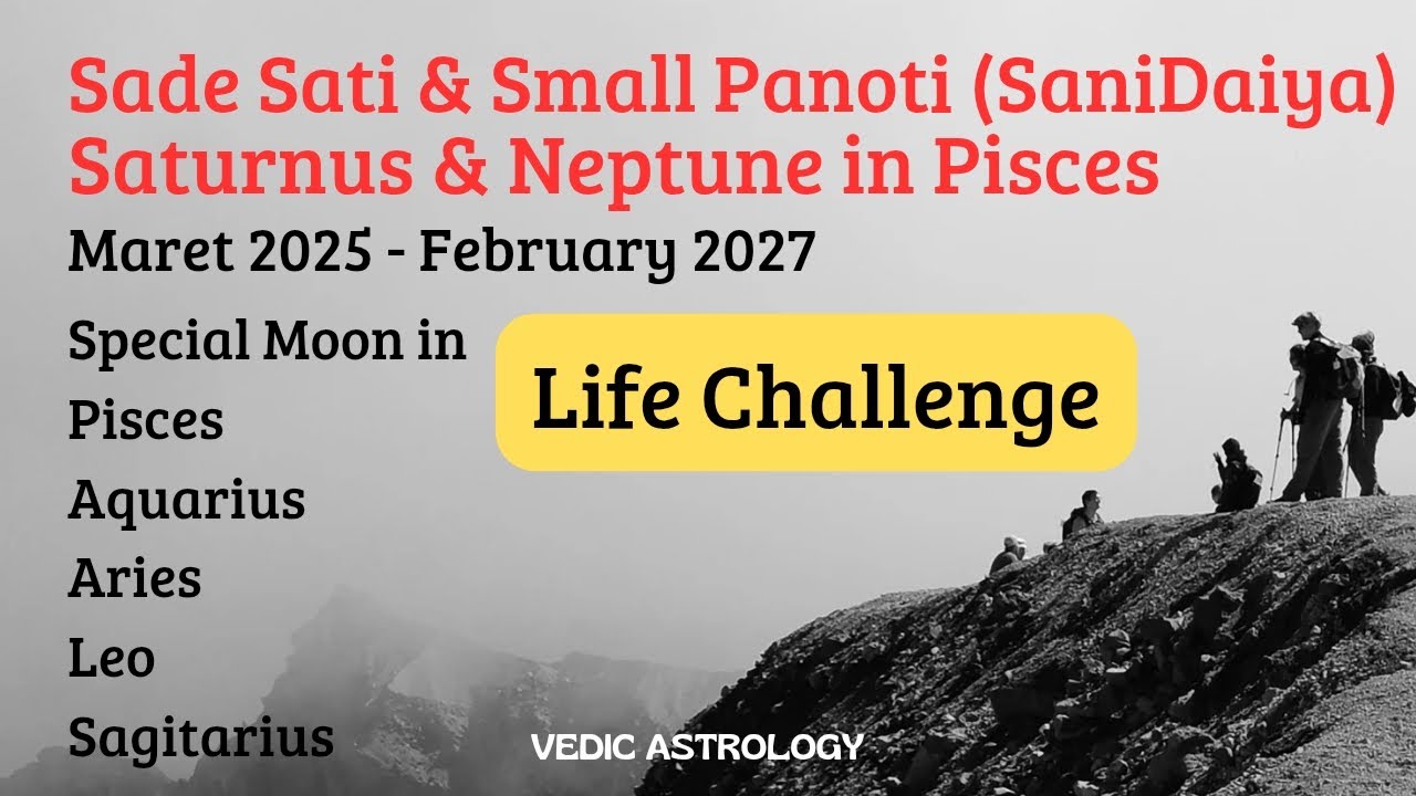 Exclusive Zodiac dalam Periode Sade sati/Small panoti 2025-2027