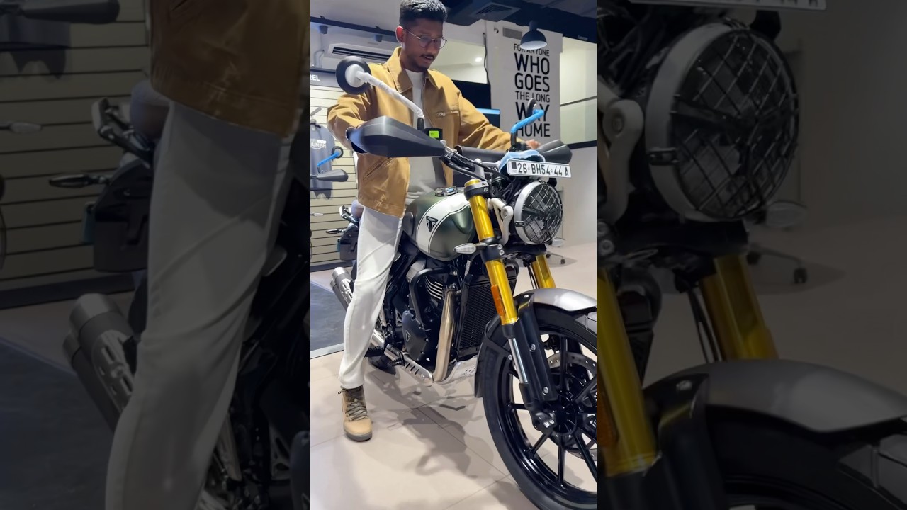 Triumph Scrambler delivery | Triumph | Scrambler 400 | BH series | khaki green | 