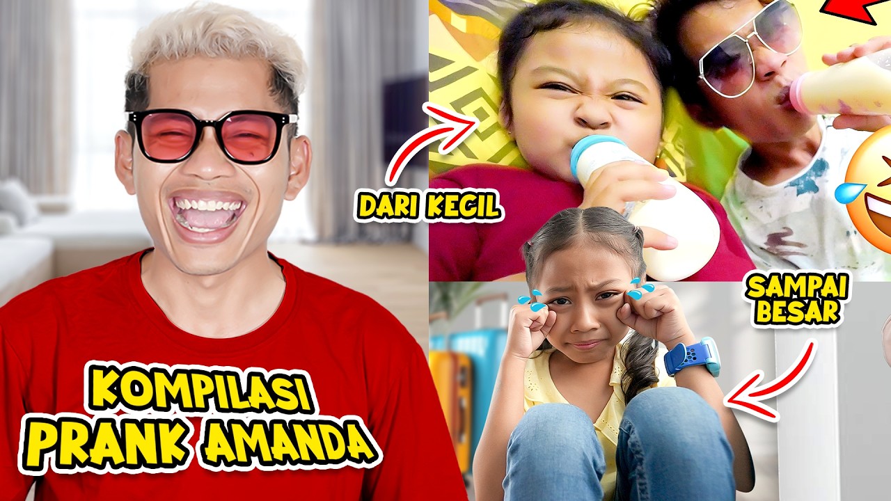 VLOG 1 JAM KOMPILASI NGEPRANK ALUNA DAN AMANDA SEJAK MASIH KECIL!! LUCU BANGET!!