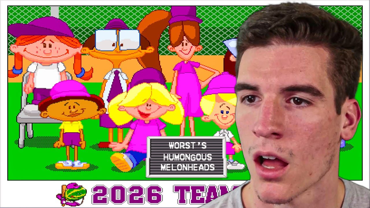 I Built the Worst Team Possible in Backyard Baseball... Can I Still Win?