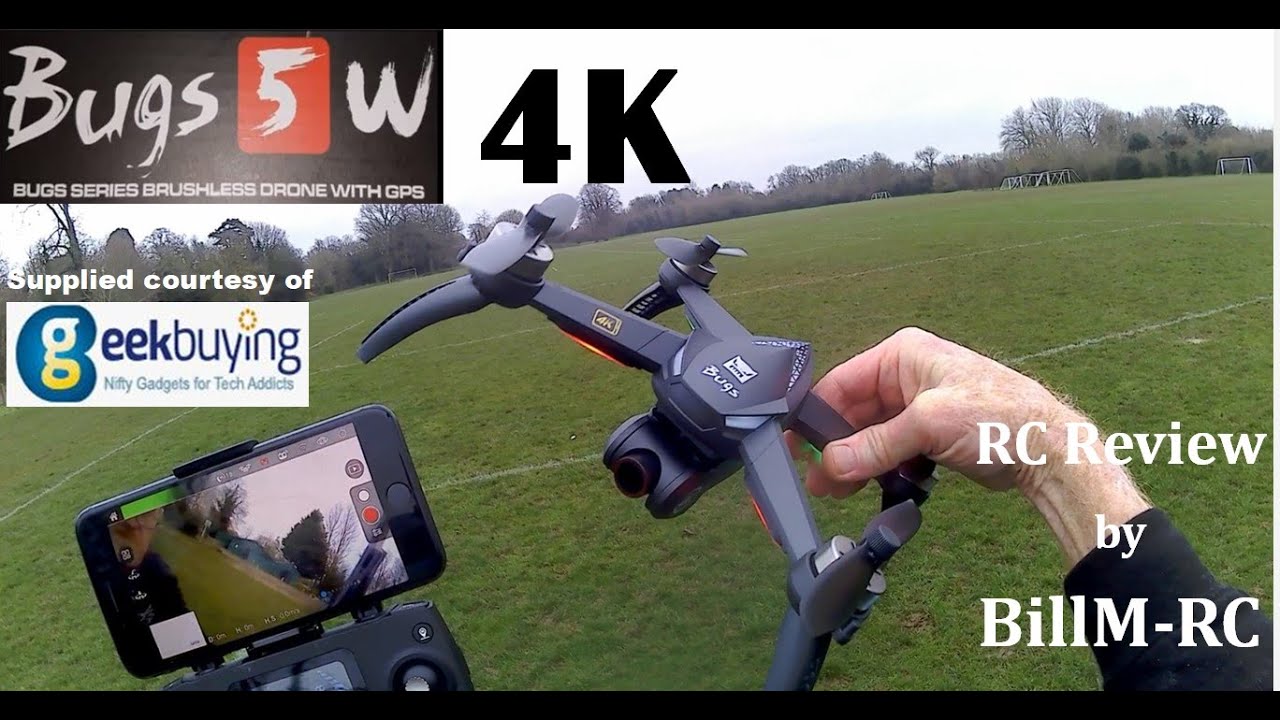 MJX Bugs 5W 4K Version Full review - 5G WIFI FPV GPS Quadcopter Drone