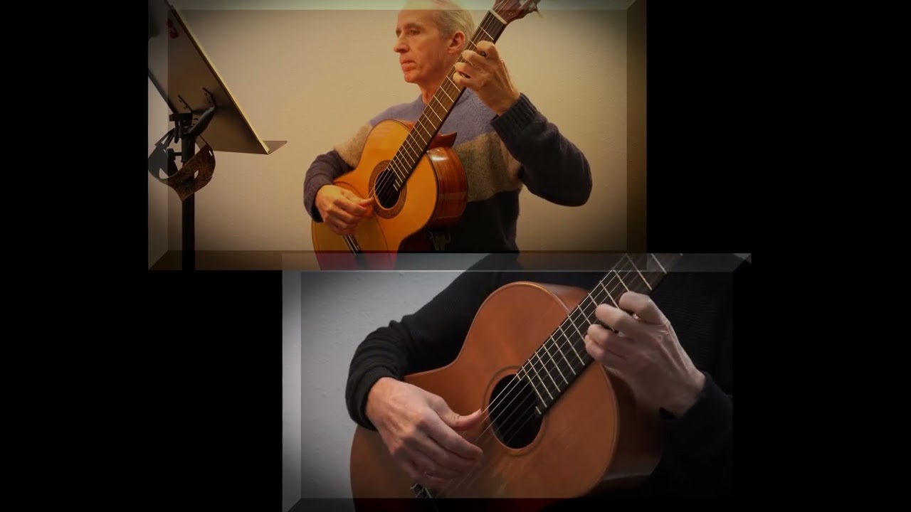 Fernando Sor: “Gota de agua” (Estudio n.º 22, Op. 35) - In version for two guitars