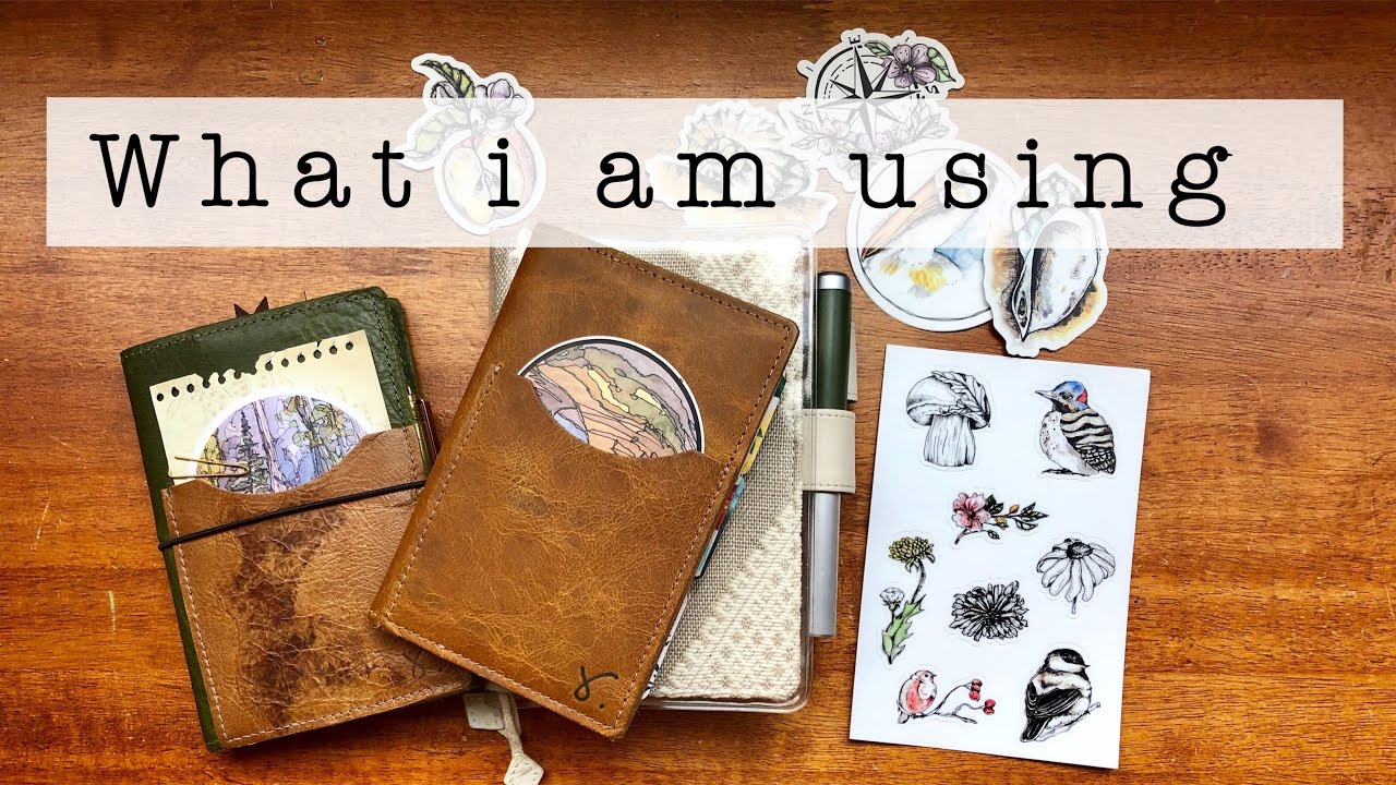 Journals I am currently using