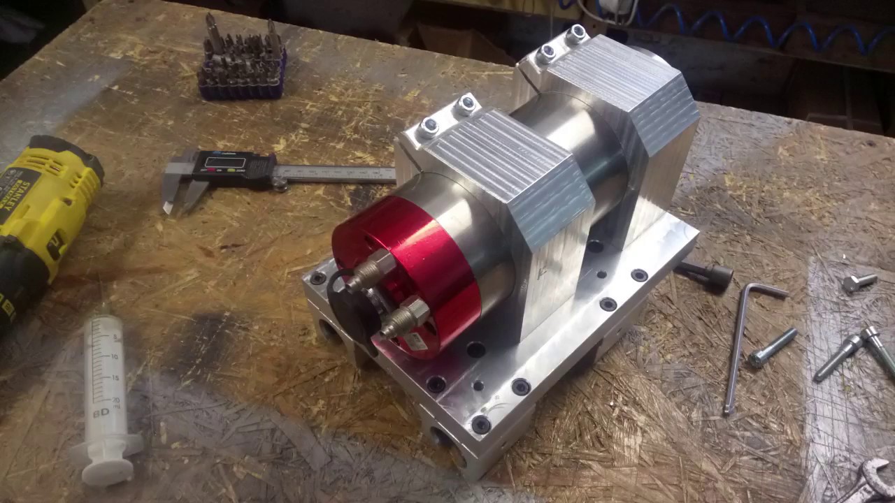 Budowanie frezarki CNC 450mm x 1550mm cz.2