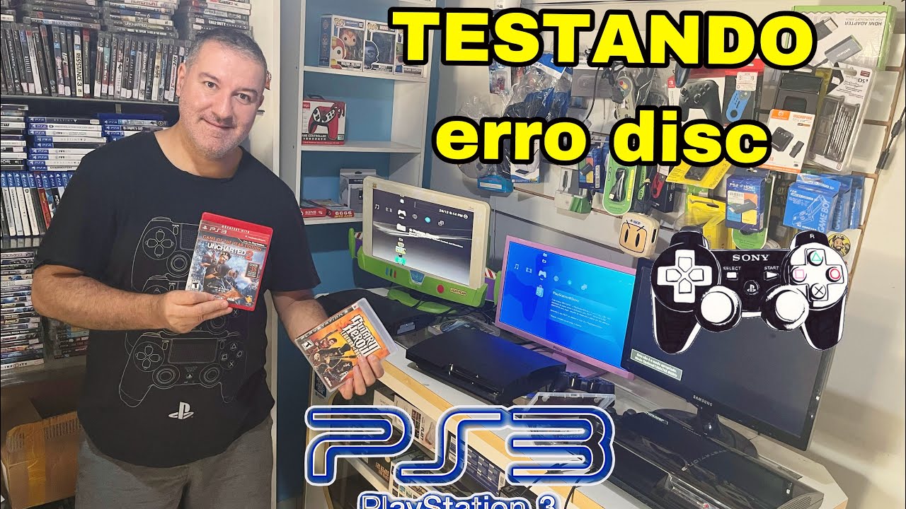 ERRO  80010514 no PS3 RESOLVIDO? Testando em todos MODELOS ( Definitivo )