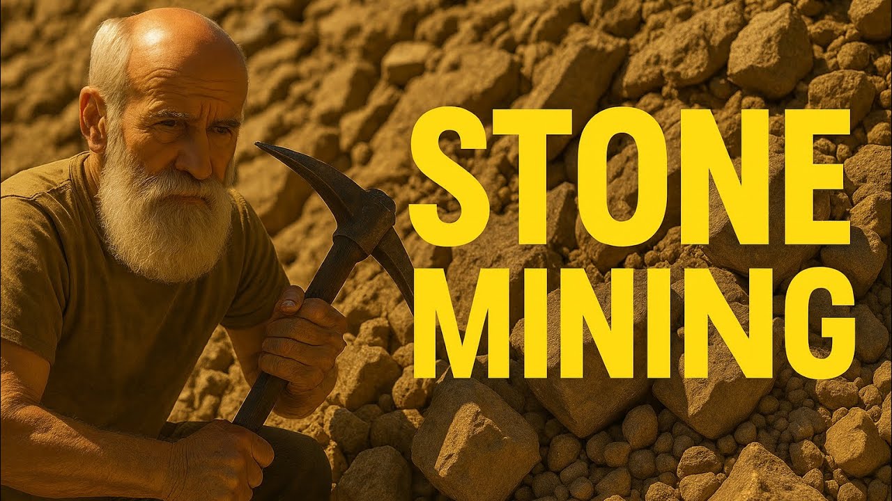 Rarest Stone Mining in Dangerous Mountain …