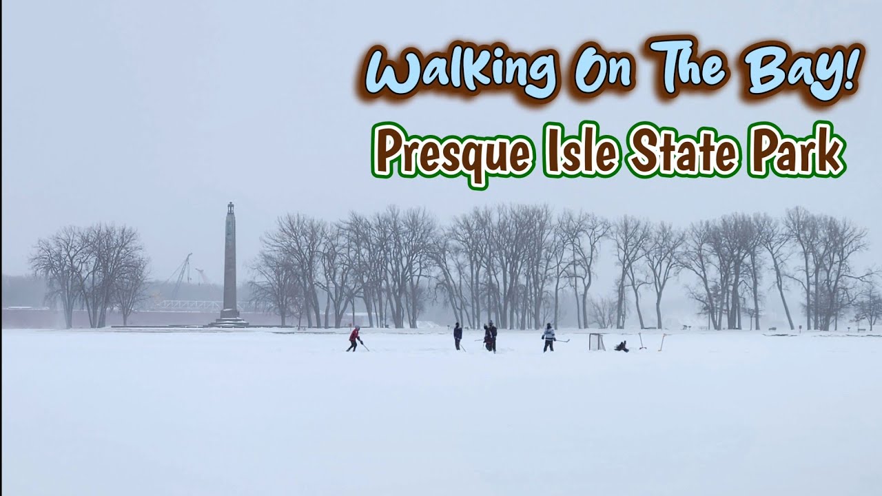 Walking On The Bay!!! Presque Isle State Park - Erie, PA