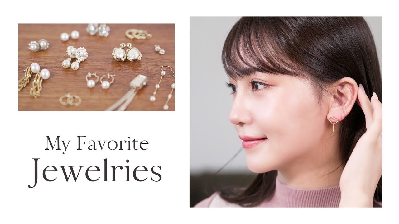 【アクセサリー紹介】愛用しているアクセ達全部紹介します♡ ピアス | イヤリング | ブレスレット| 腕時計  -My Jewelry Collection-