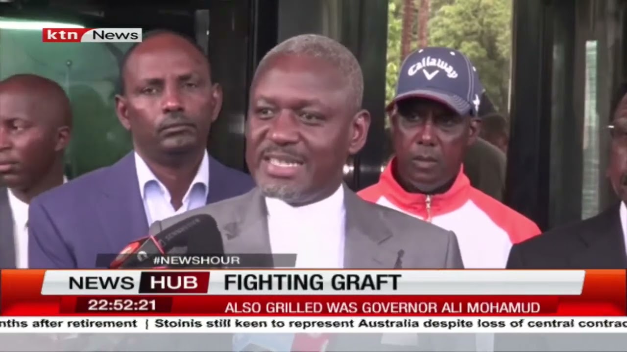 Former CS Ukur Yattani and Marsabit governor Ali Mohamud grilled by EACC