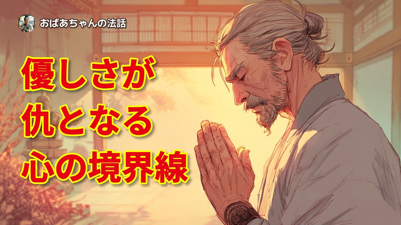 あなたの優しさが舐められているなら?「慈悲」にも鋭い線引きが必要な理由